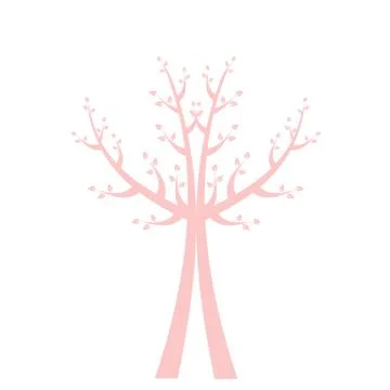 Art Tree Stock Illustration