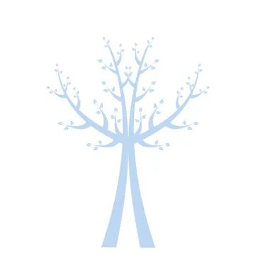 Art Tree Stock Illustration