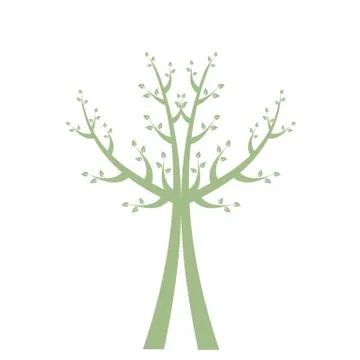 Art Tree Stock Illustration
