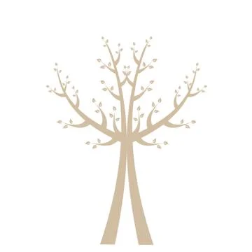 Art Tree Stock Illustration