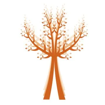 Art Tree Stock Illustration