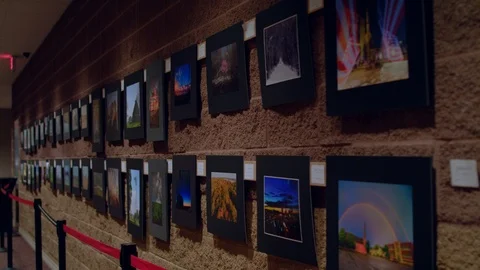 ART ON THE WALL 스톡 동영상 108393725