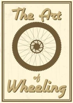 The art of wheeling Stock Illustration