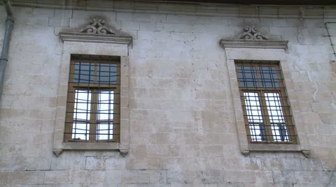 Art on The Window of Dervish Stock Footage 46100154