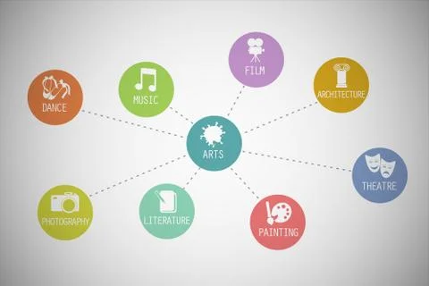 Art words. Illustration