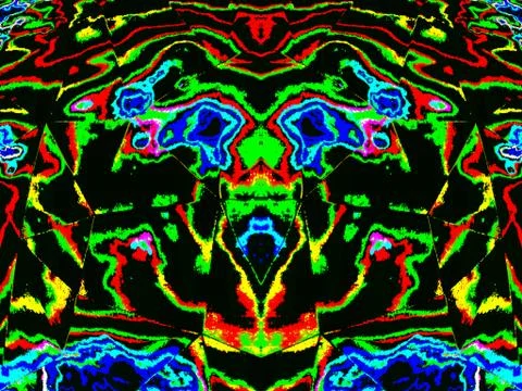 Art work wtih colorful background Stock Illustration