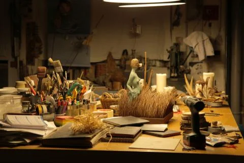 Art Workbench Stock Photos