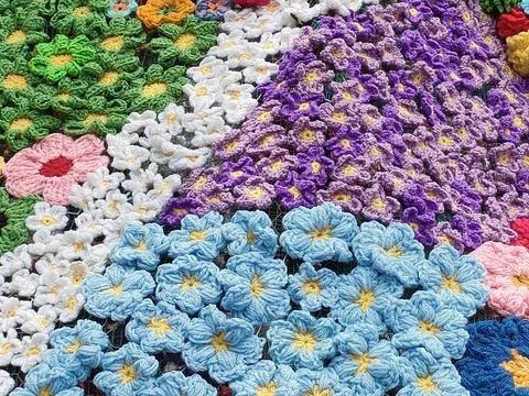 Art works with different background patterns like yarn,textile ,wooden,metal Foto stock