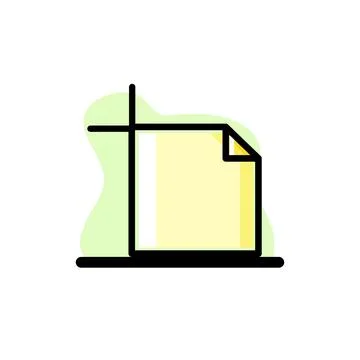 Artboard Tool Conceptual Vector Illustration Design Icon Stock Illustration