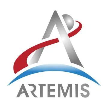 Artemis Logo Vector Design on a white background. Stock Illustration