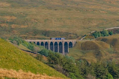 Arten Gill Viaduct, near Cowgill, Cumbria, England Near Cowgill, Cumbria, ... Stock Photos