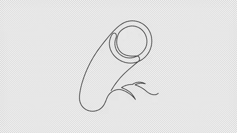 Artery circulatory system symbol. Stock Footage 306567526
