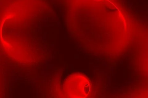 Artery view from the inside. 3D render Stock Illustration