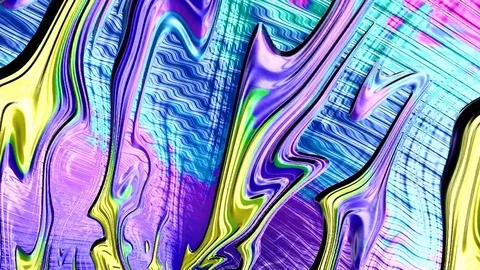 Artfully 3D rendering and animated abstract colorful fractal Stock Footage 123103176