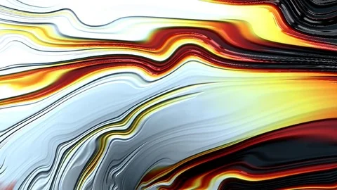 Artfully 3D rendering and animated abstract colorful fractal Stock Footage 123103419
