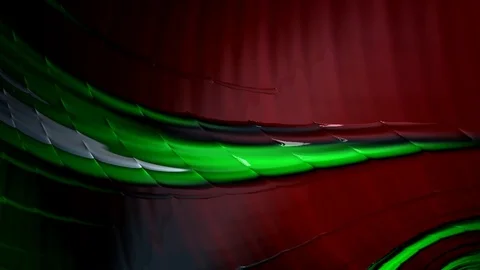 Artfully 3D rendering and animated abstract colorful fractal Stock Footage 123103938