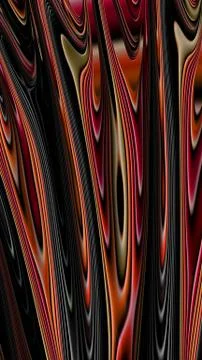 Artfully 3D rendering fractal background Stock Illustration
