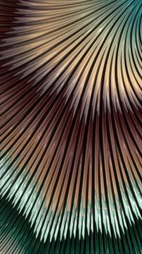 Artfully 3D rendering fractal background Stock Illustration