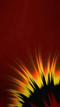 Artfully 3D rendering fractal background Illustrazione stock
