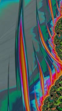 Artfully 3D rendering fractal background 스톡 일러스트
