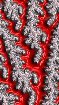 Artfully 3D rendering fractal background 스톡 일러스트