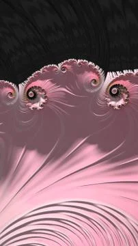 Artfully 3D rendering fractal background 스톡 일러스트