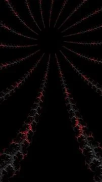 Artfully 3D rendering fractal background 스톡 일러스트