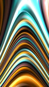 Artfully 3D rendering fractal background Stock Illustration