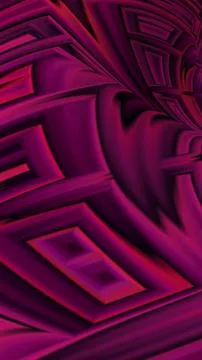 Artfully 3D rendering fractal background Stock Illustration