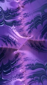 Artfully 3D rendering fractal background Stock Illustration