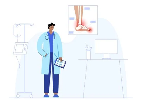 Arthritis poster concept Stock Illustration