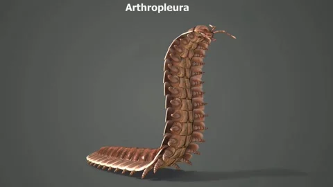 Arthropleura Stock Footage 280078009