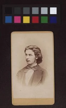 Arthur Nikisch (1855-1922), Dirigent. Quido Trapp (1830 1899), Photographe... Stock Photos