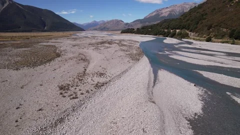 Arthurs Pass Creek Video stock 248570964