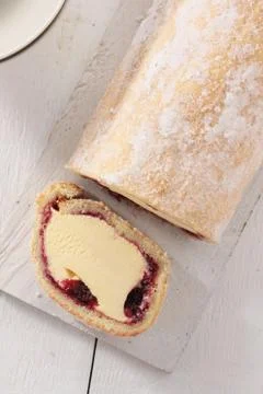 Artic Swiss roll Foto stock