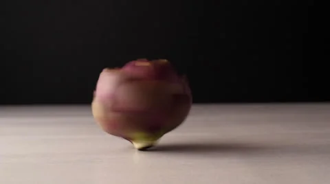 Artichocke spinning. Stock Footage 50128194
