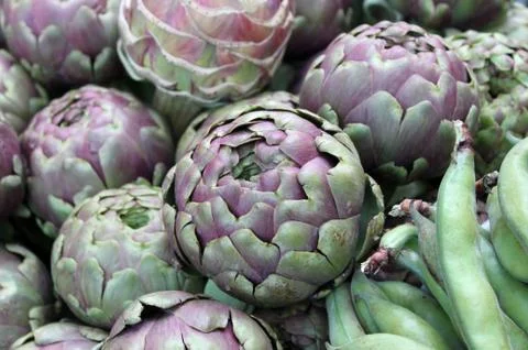 Artichokes Stock Photos