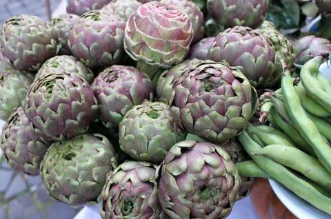 Artichokes Stock Photos