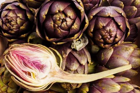 Artichokes Stock Photos