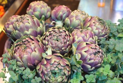 Artichokes Stock Photos