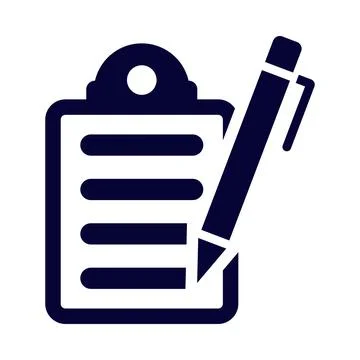 Article, report, pen, article submission icon Stock-Illustration