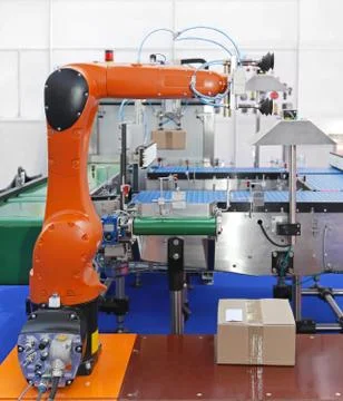 Articulated robot Stock Photos