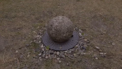 Artifact Cannonball Stone Tree Day 2026 Stock Footage 341663380
