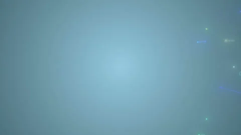 Artificail intelligence concept. Line flat animation with icons appearing Video stock 103280124