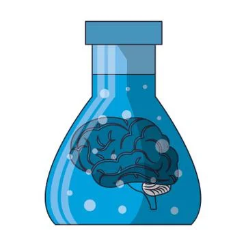 Artifical intelligence icons concept cartoon Stock Illustration