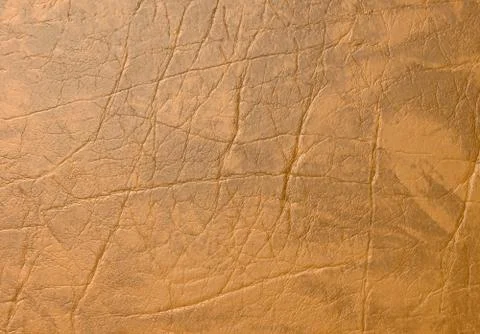 Artificial beige leather texture Stock Photos