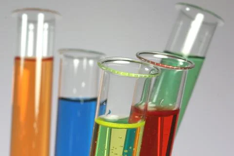 Artificial biological chemistry clear code copy Stock Photos