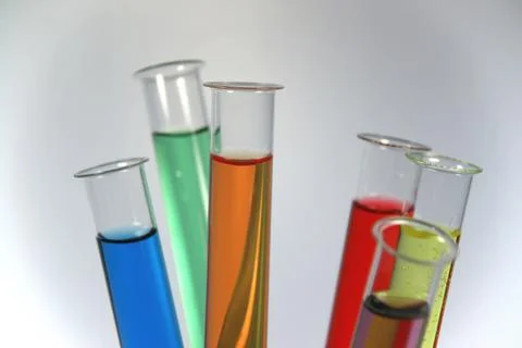 Artificial biological chemistry clear code copy Stock Photos