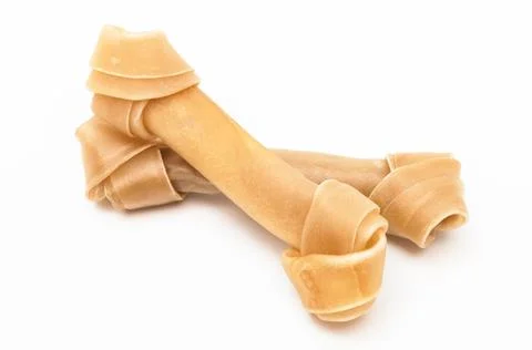 Artificial a bone for dog with vitamins Stock Photos