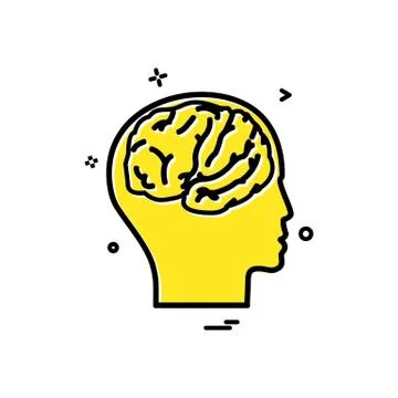 Artificial  brain  intelligence Stock Illustration